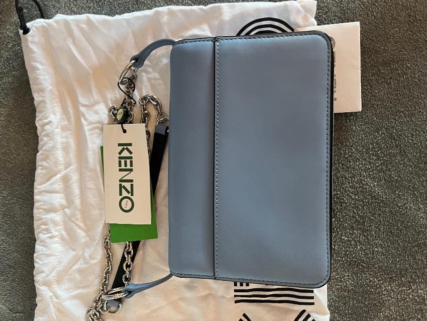 Kenzo Blue leather Crossbody Bag