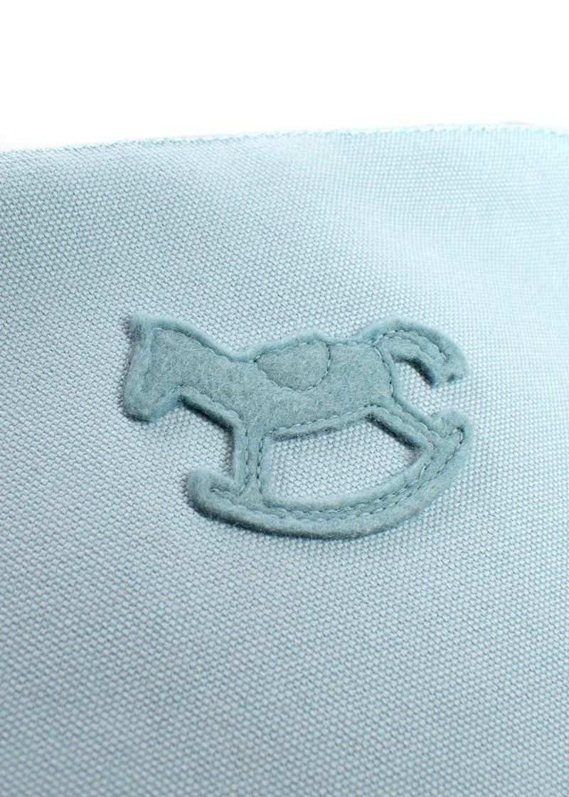 Hermes Baby Blue Rocking Horse Baby Bag