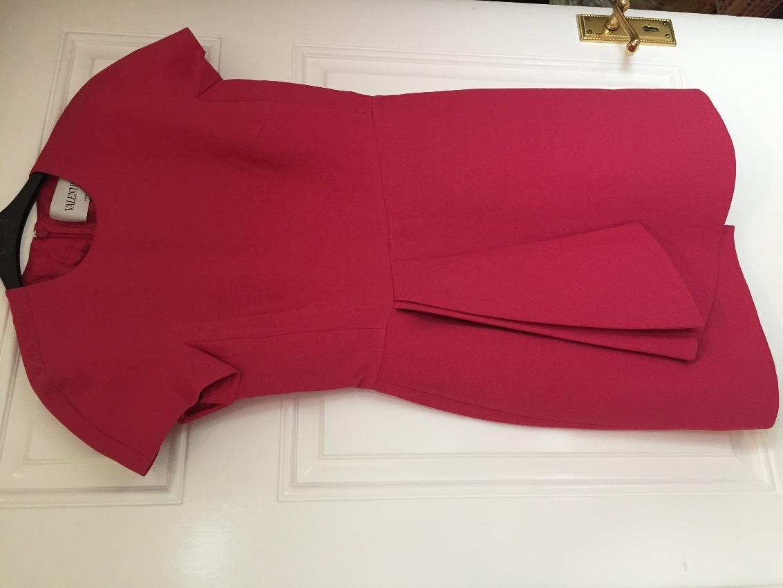 Valentino pink wool/silk dress
