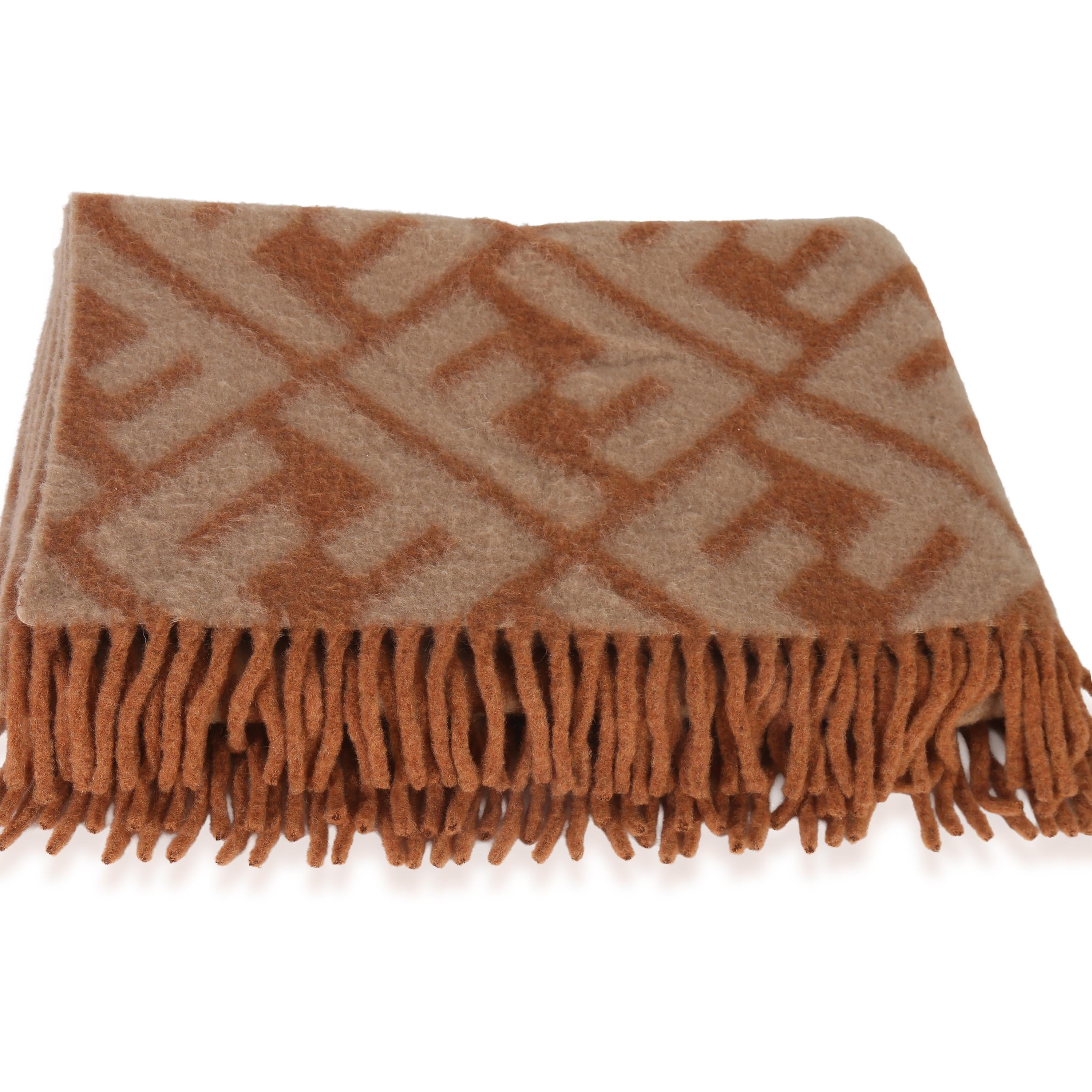 Fendi  Alpaca Wool FF Throw