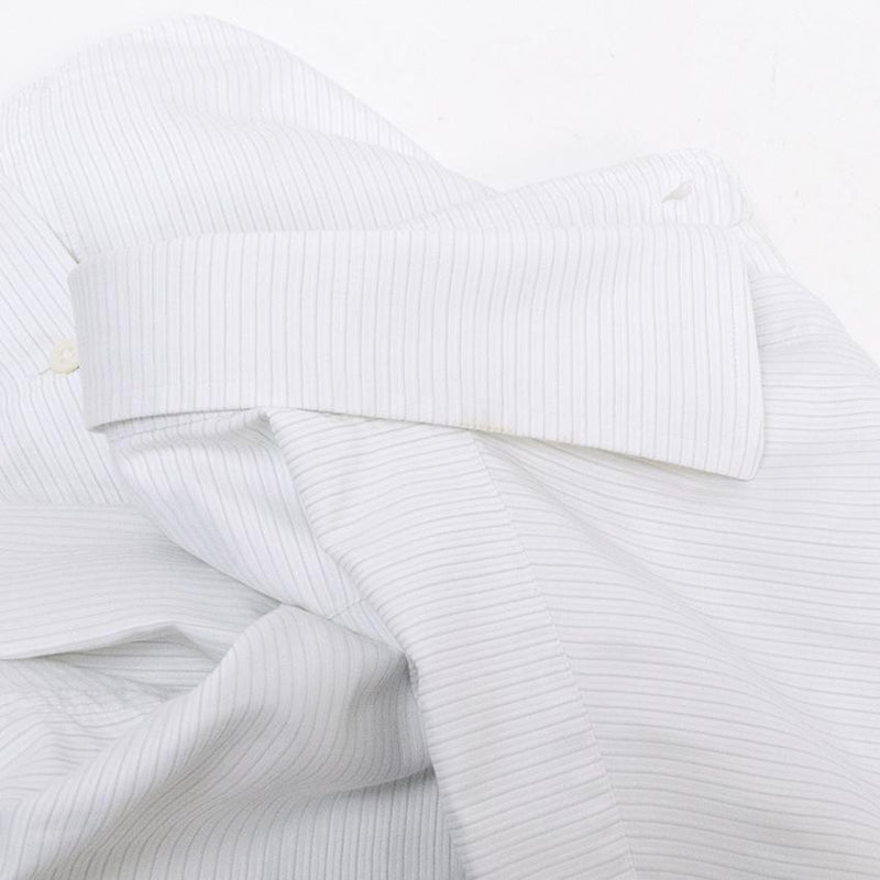 Kilgour White Pinstripe Shirt