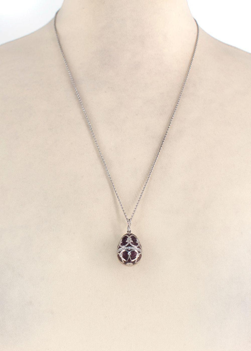 Fabergé Palais Tsarskoye Selo Prune Pendant