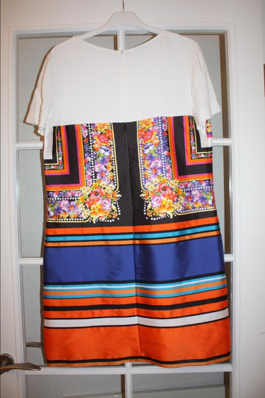 Alberta Ferretti Printed Silk Blend Dress