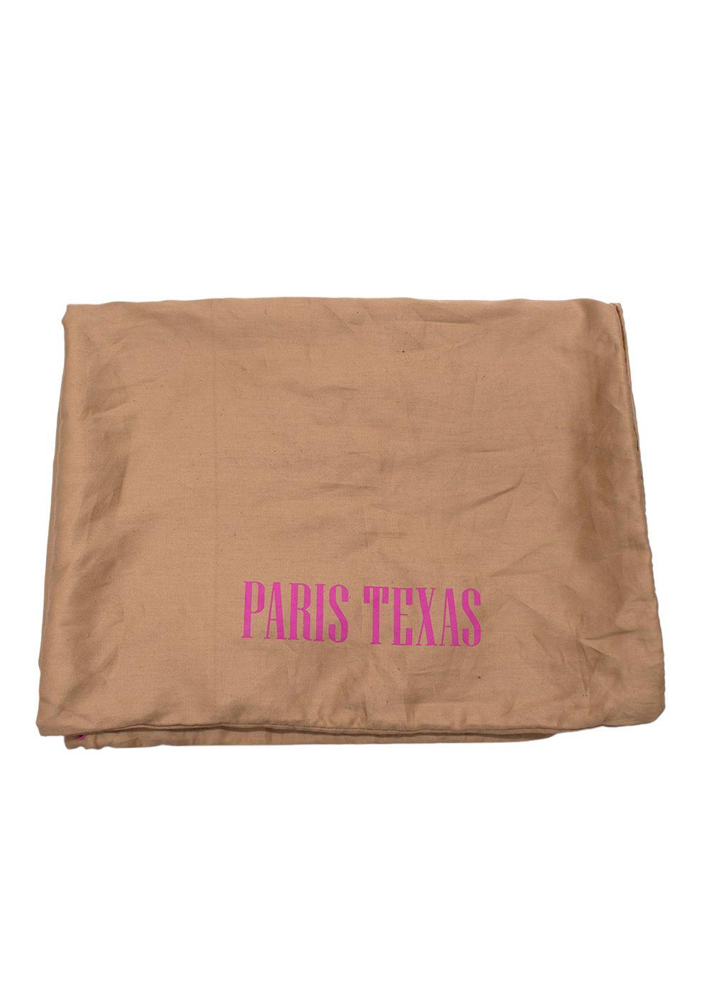 Paris Texas Cream Croc-Embossed Knee High Boots