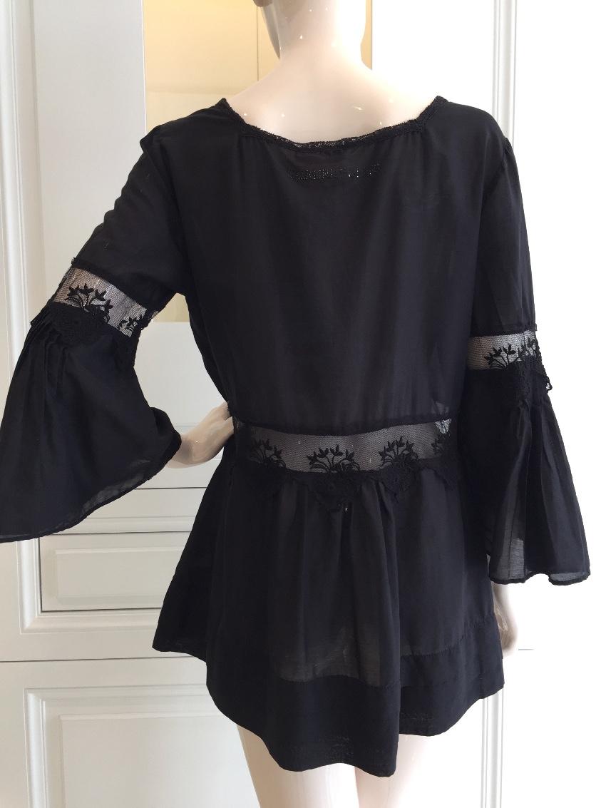Blumarine Black Silk Tunic