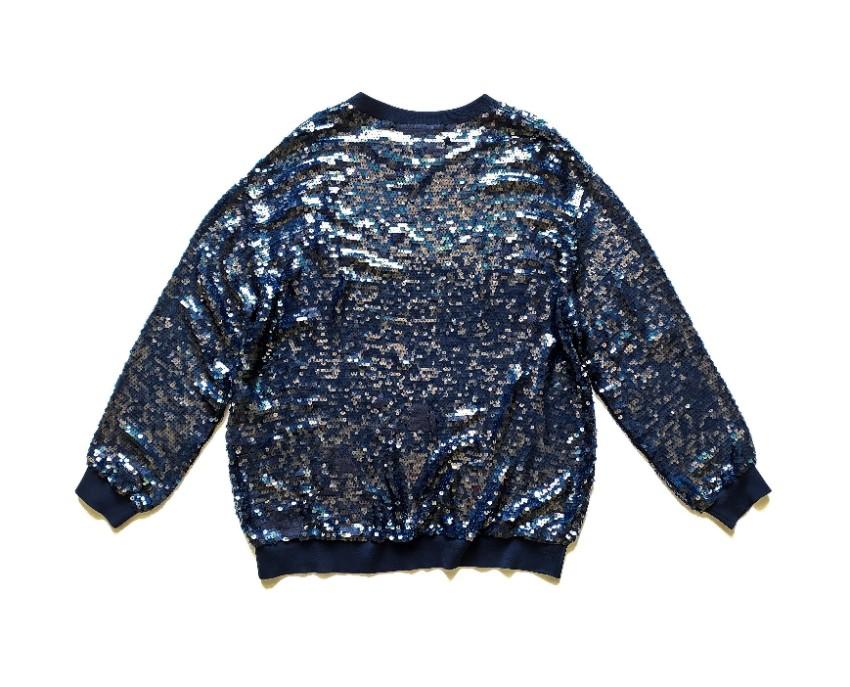 Stella McCartney Blue Sequin Jumper