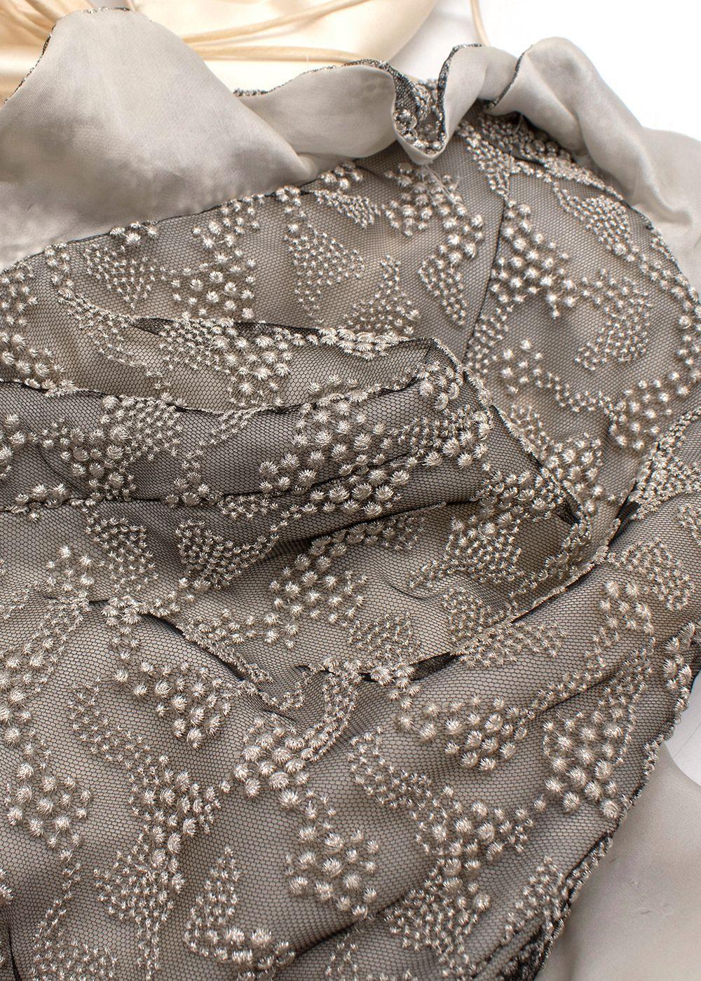 Markarian Grey Pegasus Maxi Dress