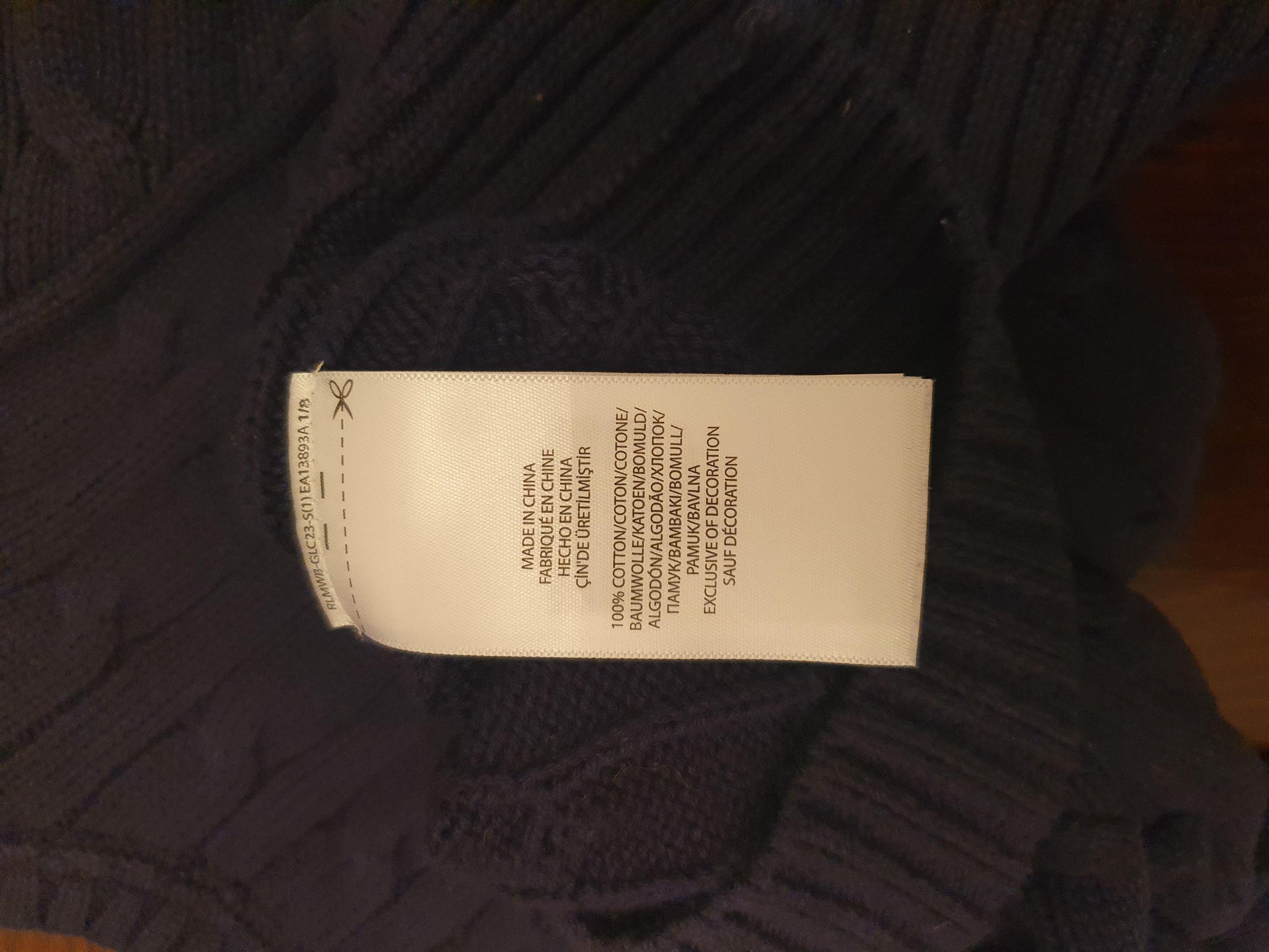 Kids 5Y Cable Knit Jumper