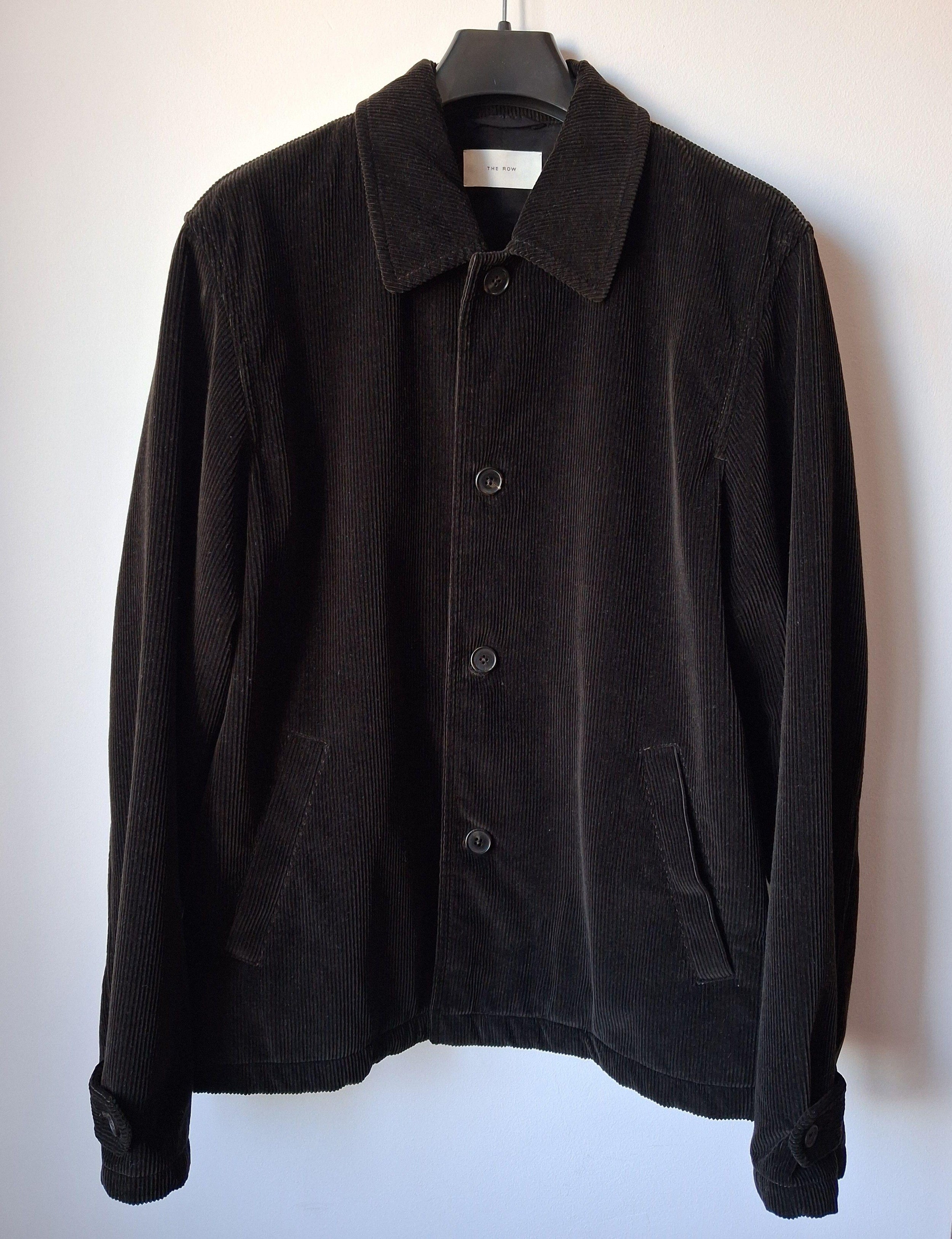 The Row Dark Brown “Carsten” jacket