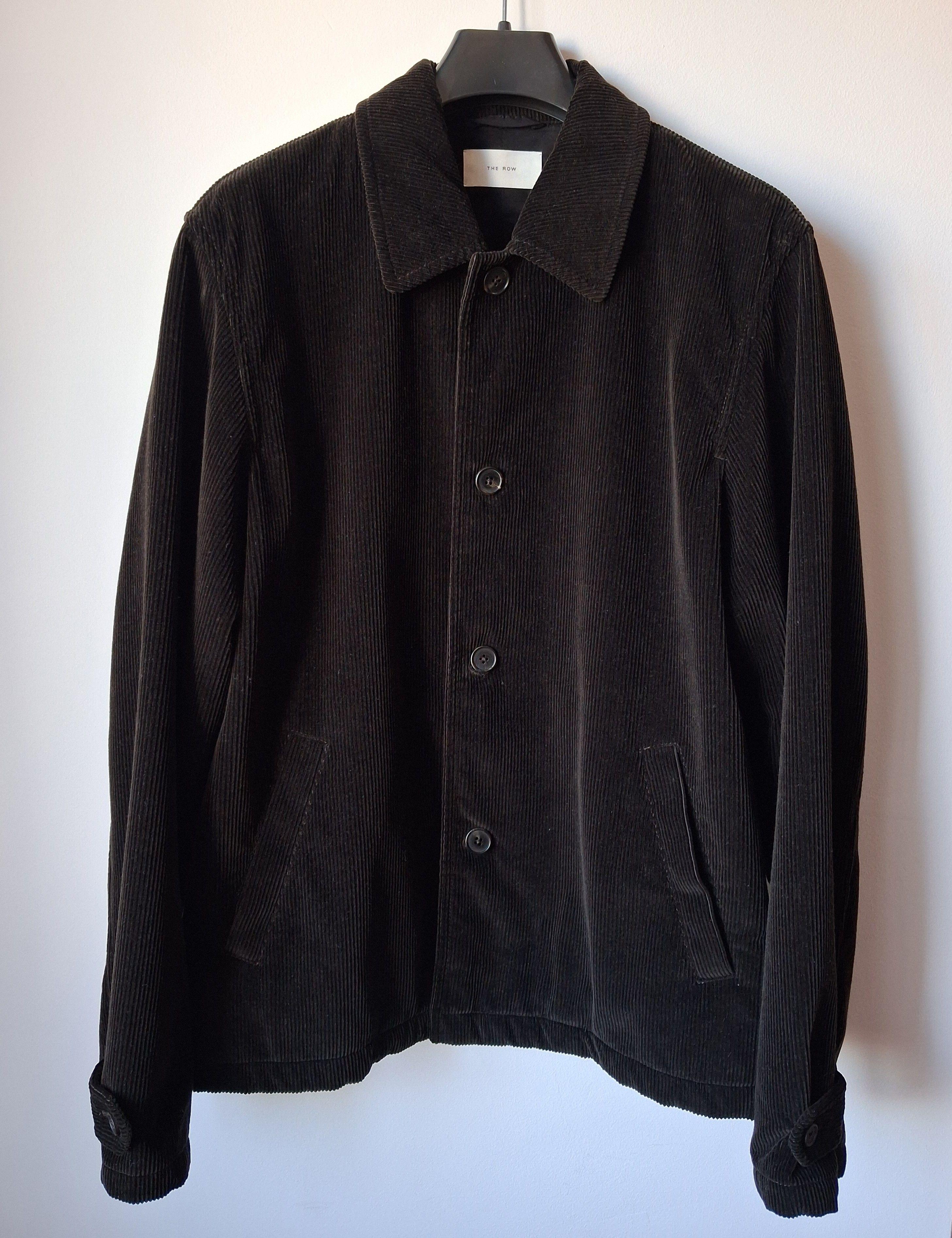 The Row Dark Brown “Carsten” jacket