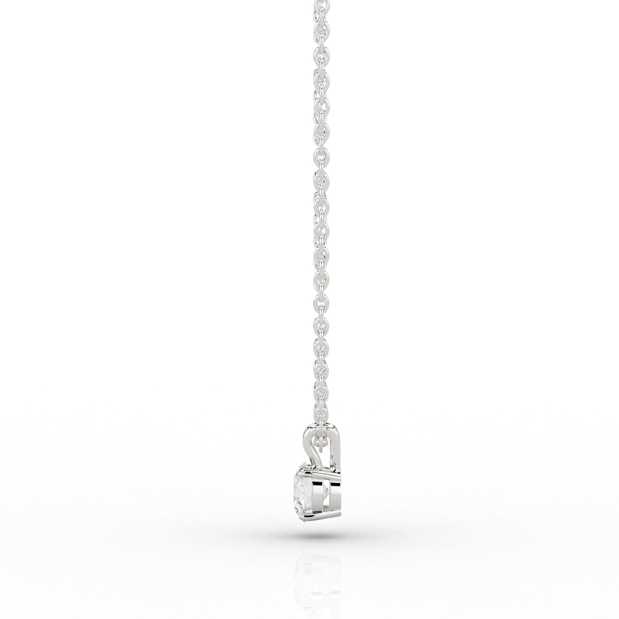 Skydiamonds Luna 0.33ct Pendant (Classic 0.33ct Pendant in 9ct white Gold)