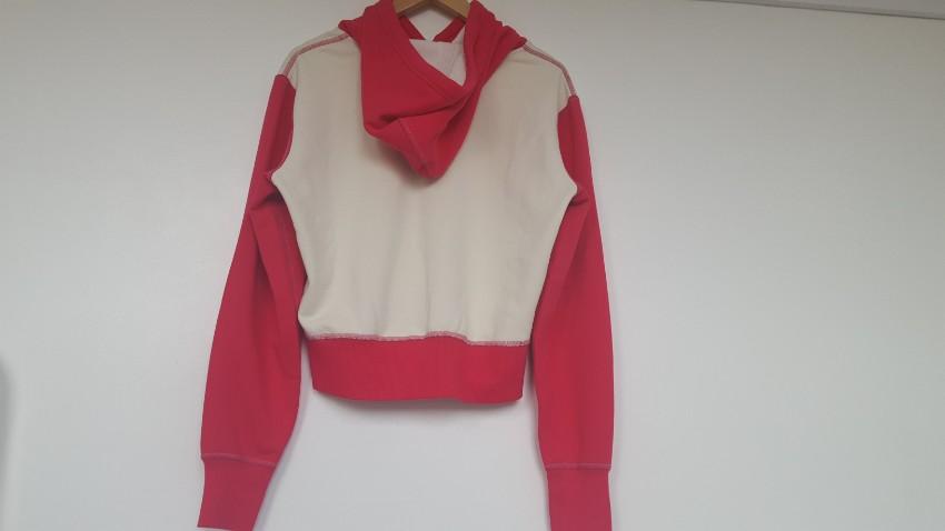 Rag & Bone Shrunken Colour Block Hoodie