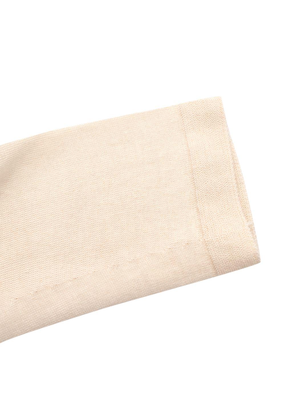 Akris Cream Cashmere Blend Fine Knit Sweater