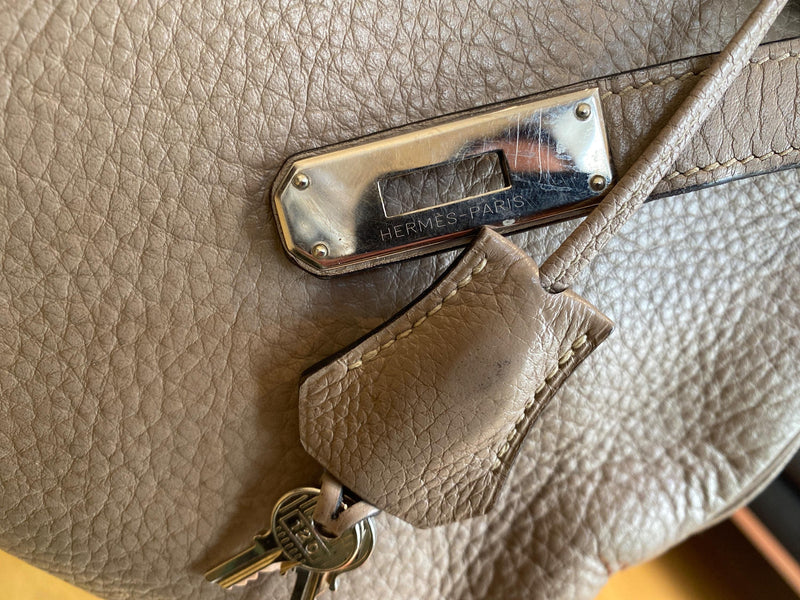 Clemence Leather Kelly 35 PHW