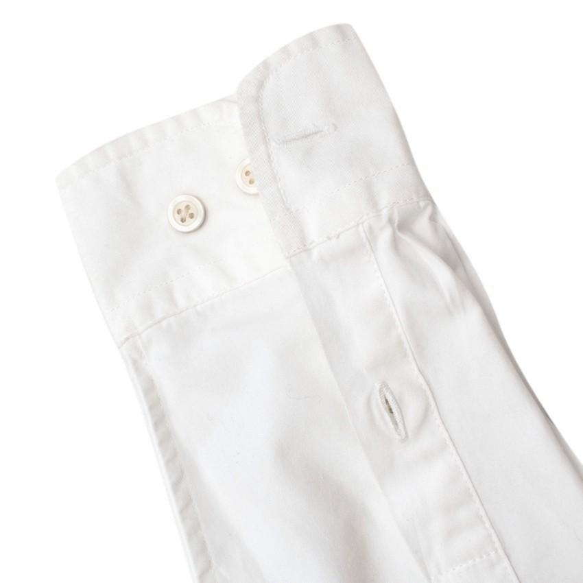 Ralph Lauren Polo White Cotton Long Sleeve Top