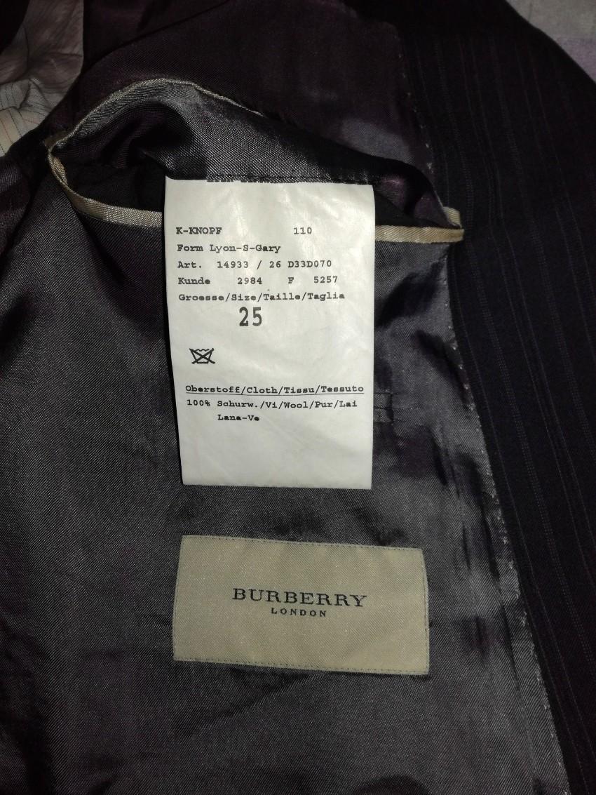 Burberry London Gary Wool Suit Jacket