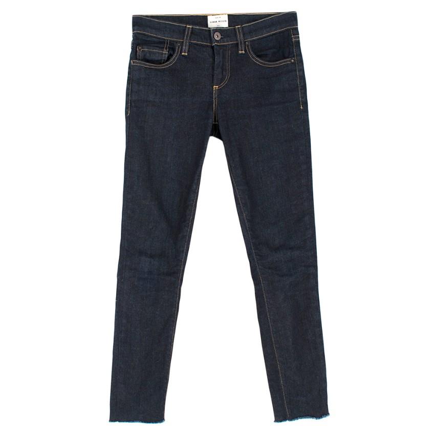 Simon Miller KNOX Dark Wash Mid-Rise Skinny Jeans