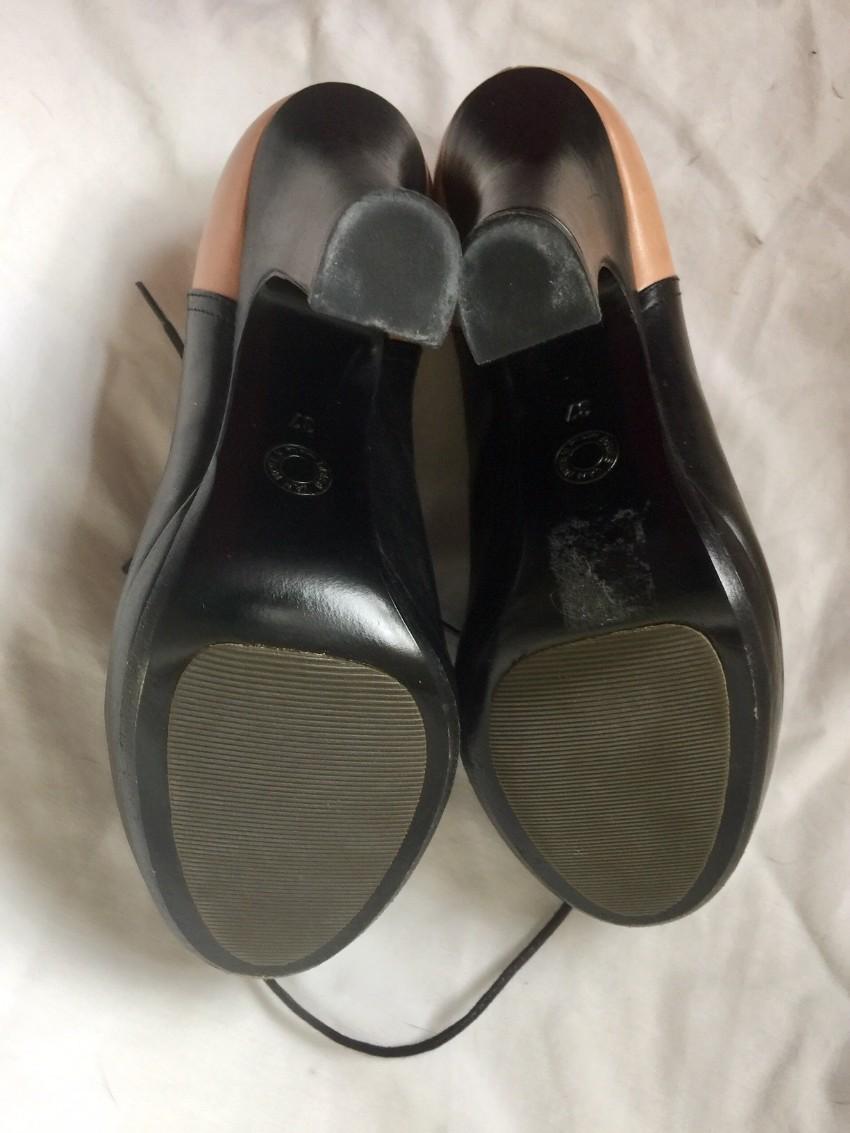 Dries Van Noten Two-Tone Ankle Boots