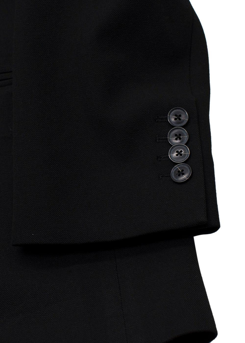Frame Black Single Breasted Blazer