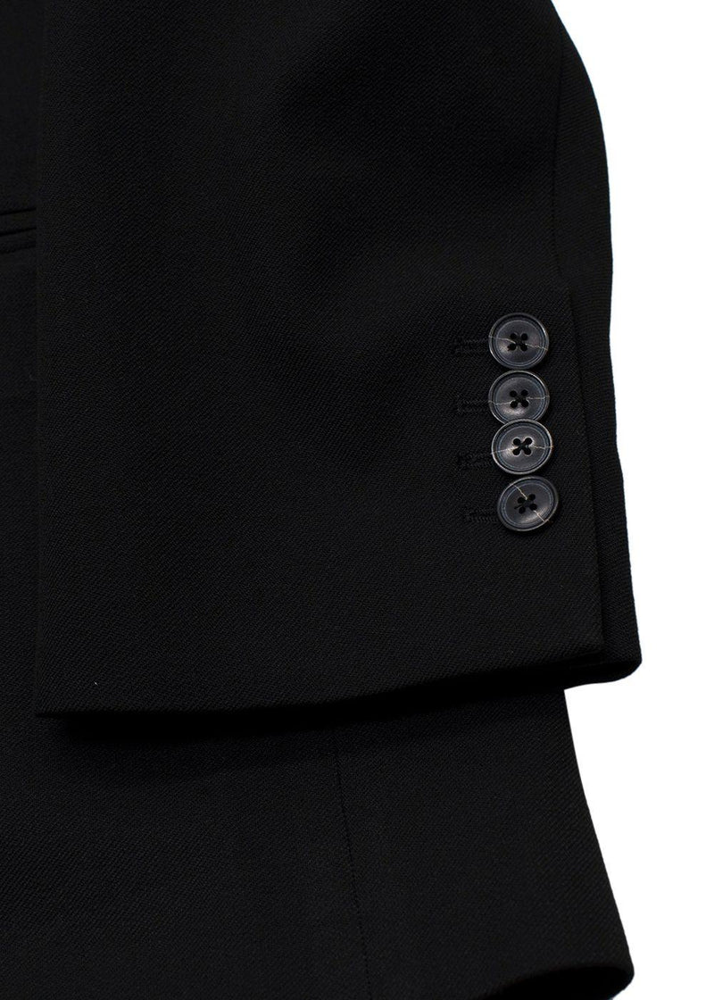 Frame Black Single Breasted Blazer