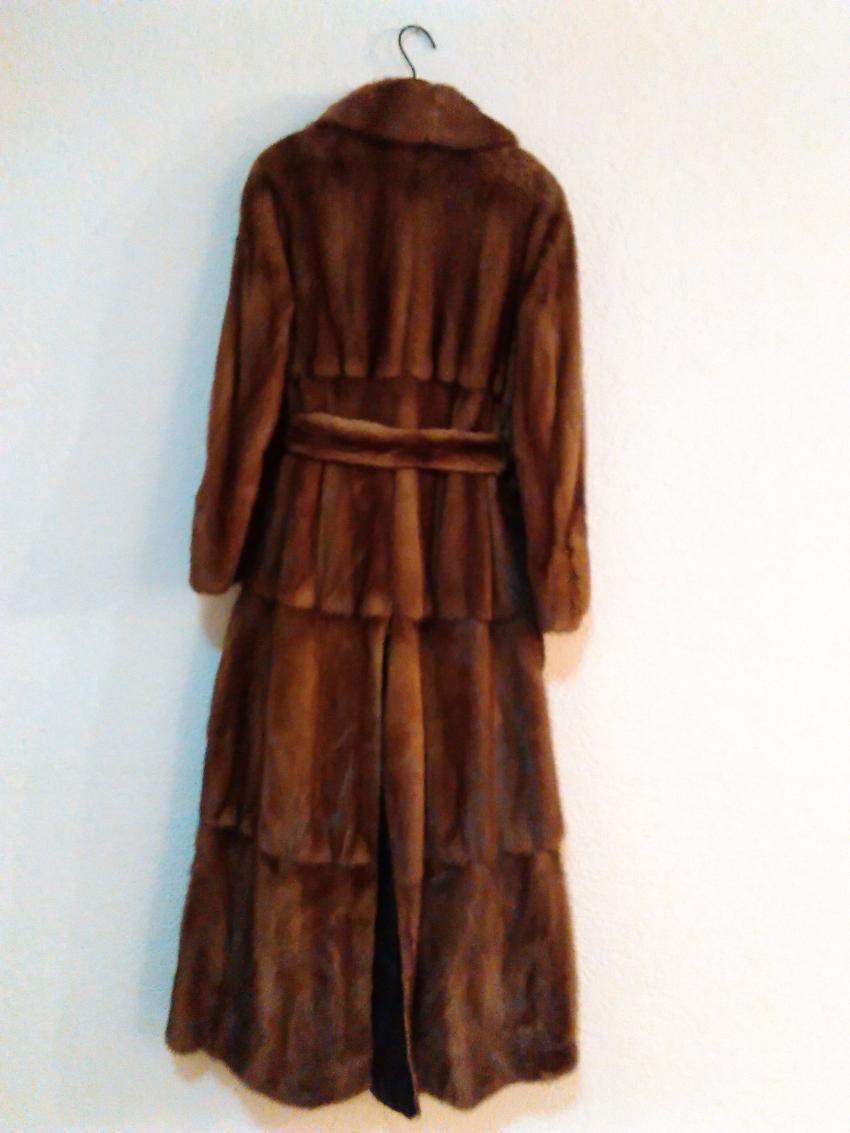 Fendi wild Mink Reversible Fur coat