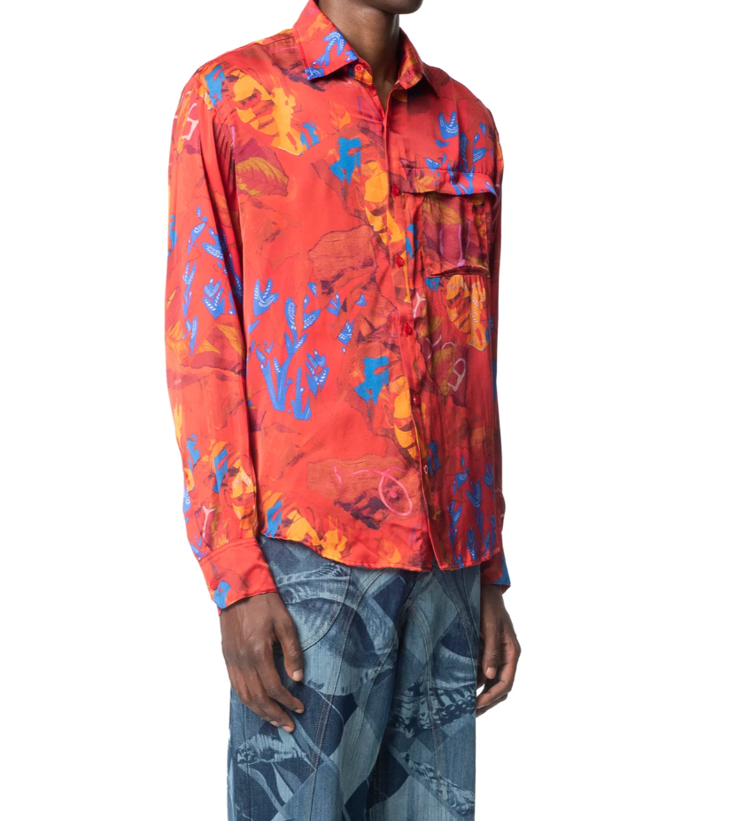 Ahluwalia Buki Slim Fit Shirt