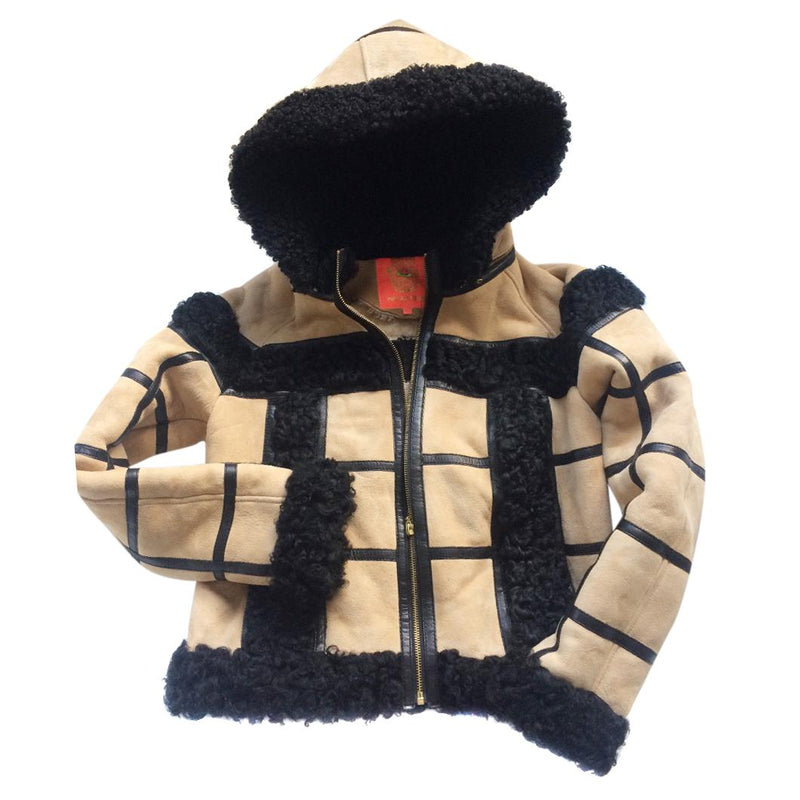 MANOUSH suede biker style jacket