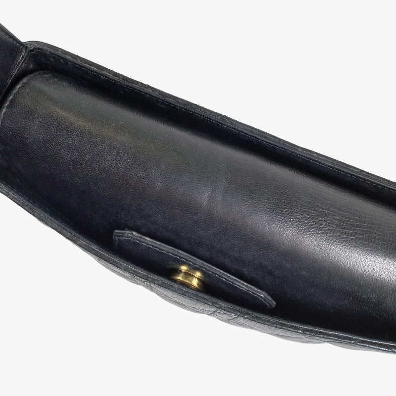 Black Cannage Hobo Bag
