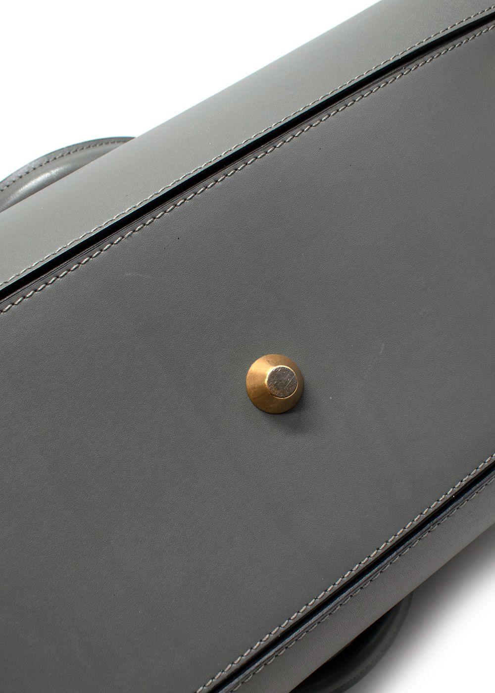 Alexander McQueen Grey Leather Heroine Bag