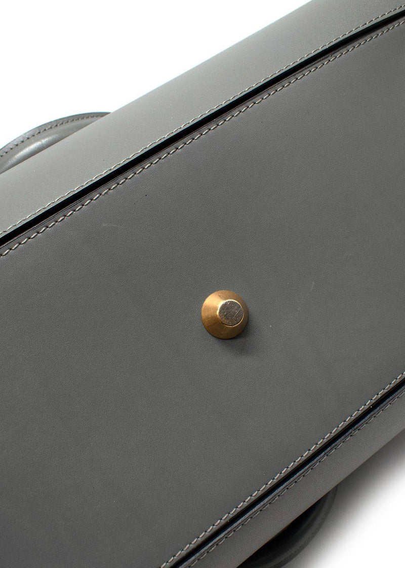 Alexander McQueen Grey Leather Heroine Bag