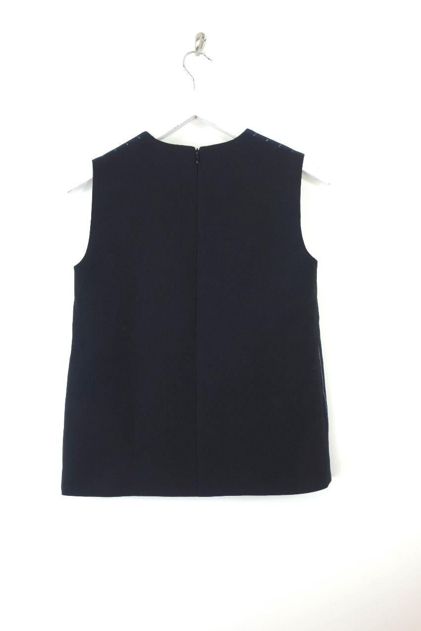 Victoria Victoria Beckham Striped Sleeveless Vest