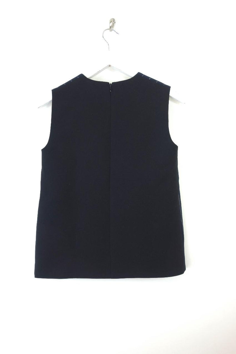 Victoria Victoria Beckham Striped Sleeveless Vest