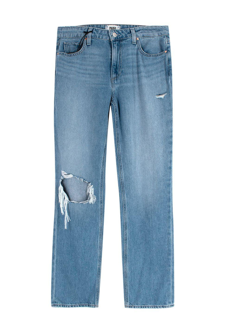 Paige Noella Mid-rise Destructed Jeans