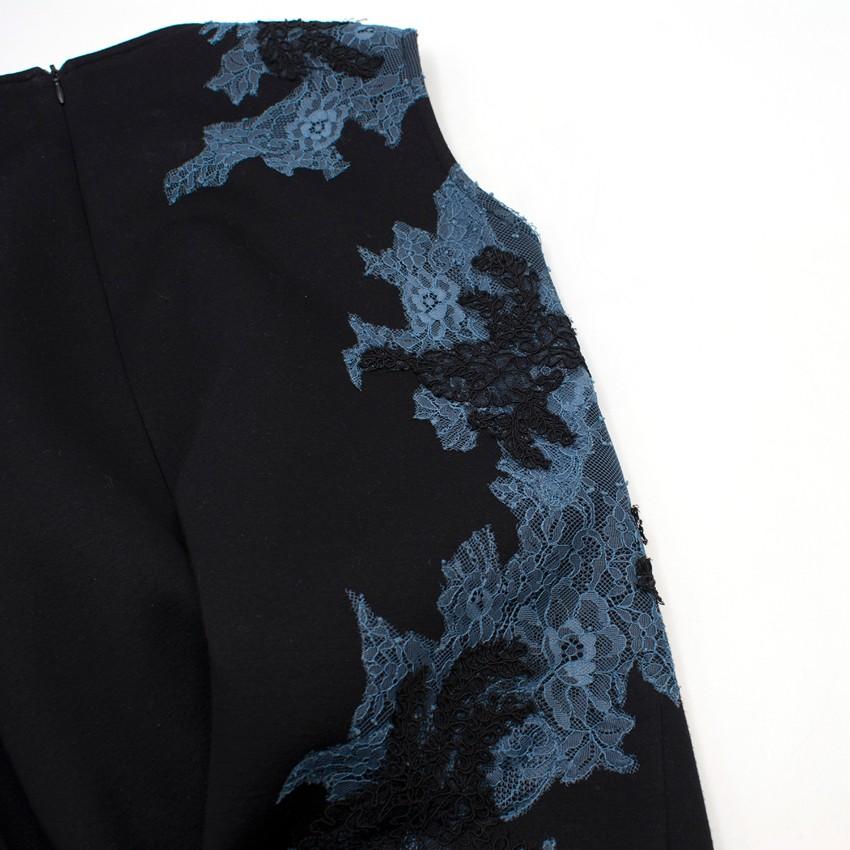 Ermanno Scervino Lace Applique Shift Dress