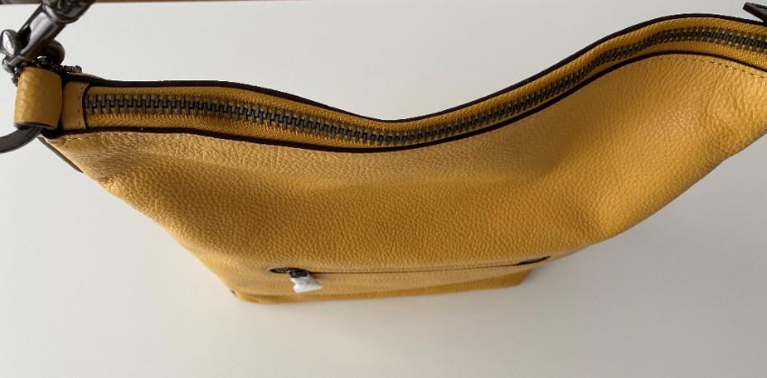 Coach Honey Leather Abby Duffle Bag