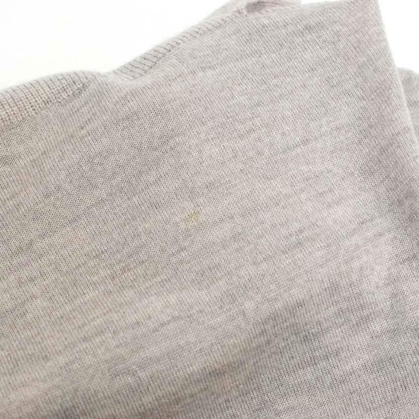 Joseph Light Grey Knitted Tunic