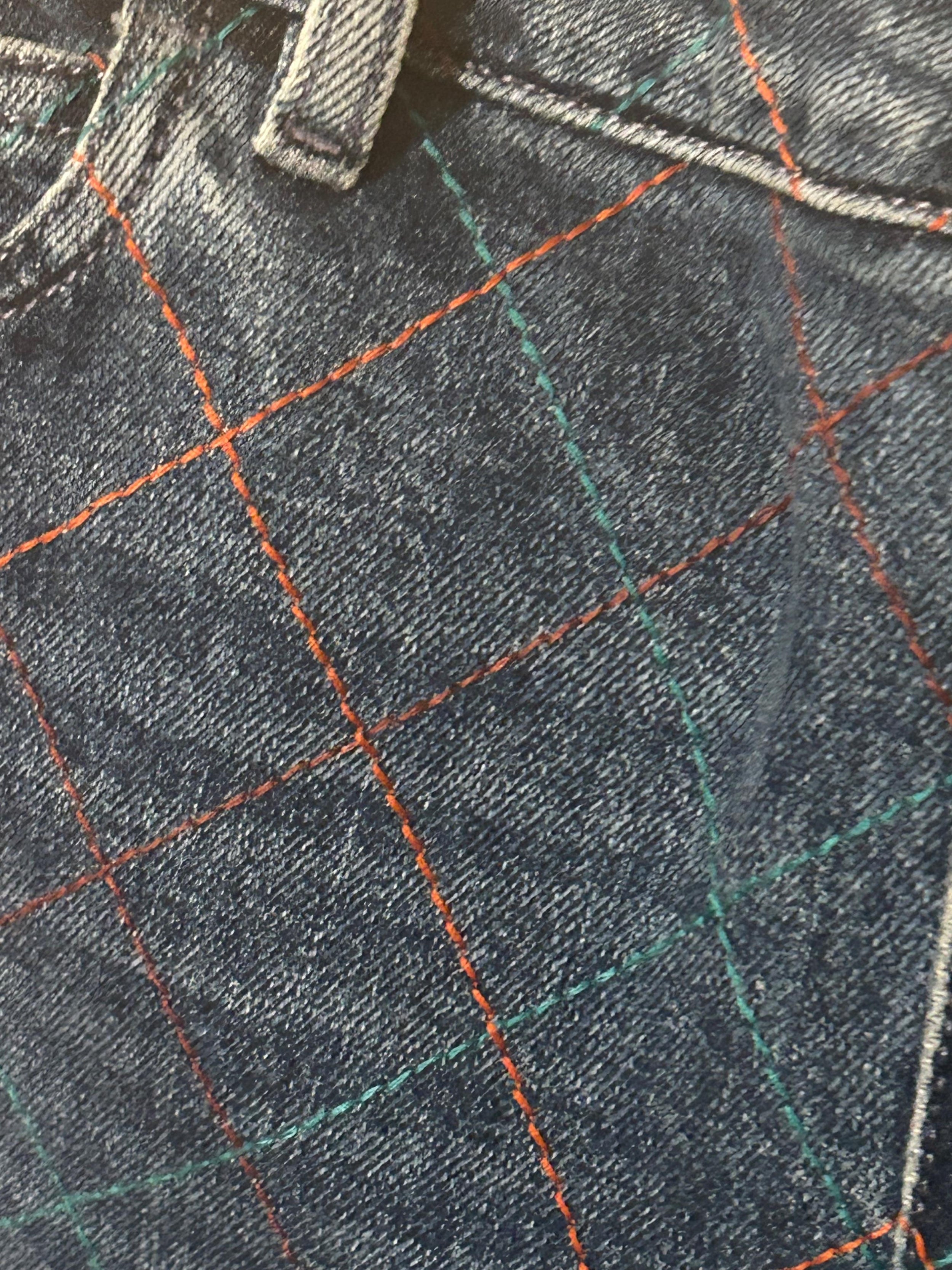 Chanel Contrast Stitch Denim Jeans