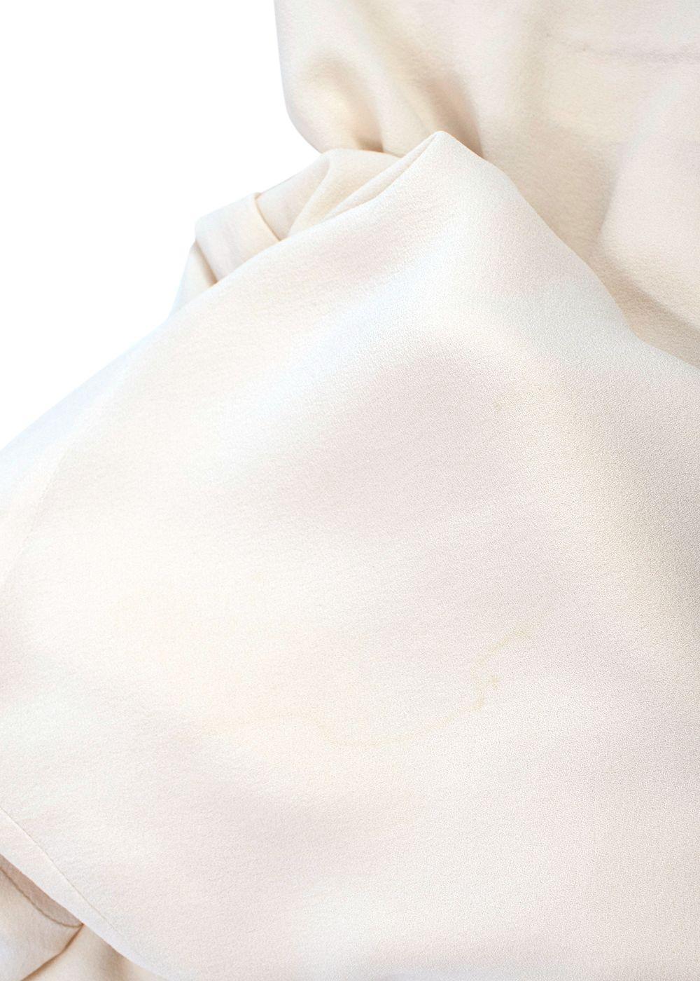 Chanel Cream Silk Mini Dress
