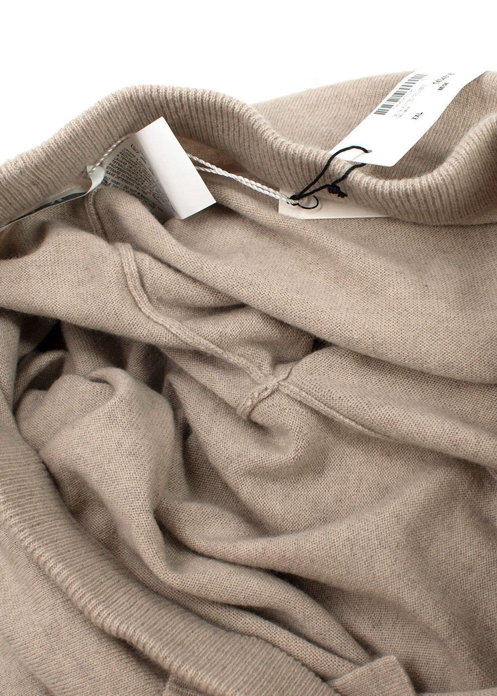 Max Mara Beige Cashmere-Blend Lounge Trousers