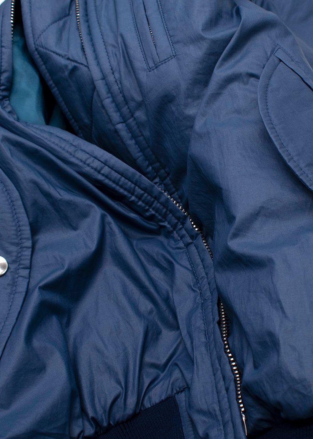 Isabel Marant Blue Kayama Bomber Jacket