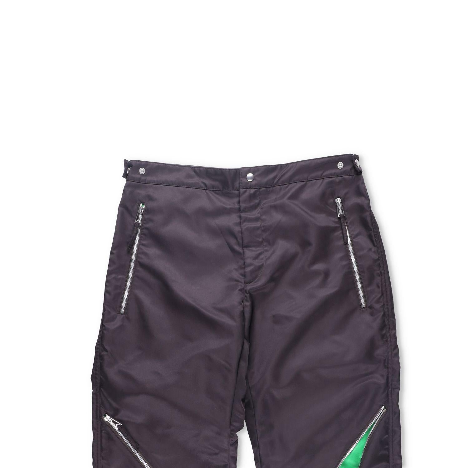 Bottega Veneta Nylon Zip Pants