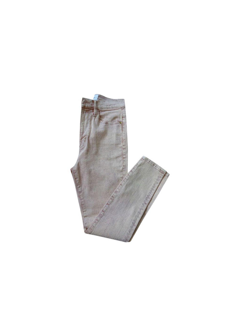 Ali High Rise Blush Cigarette Jeans