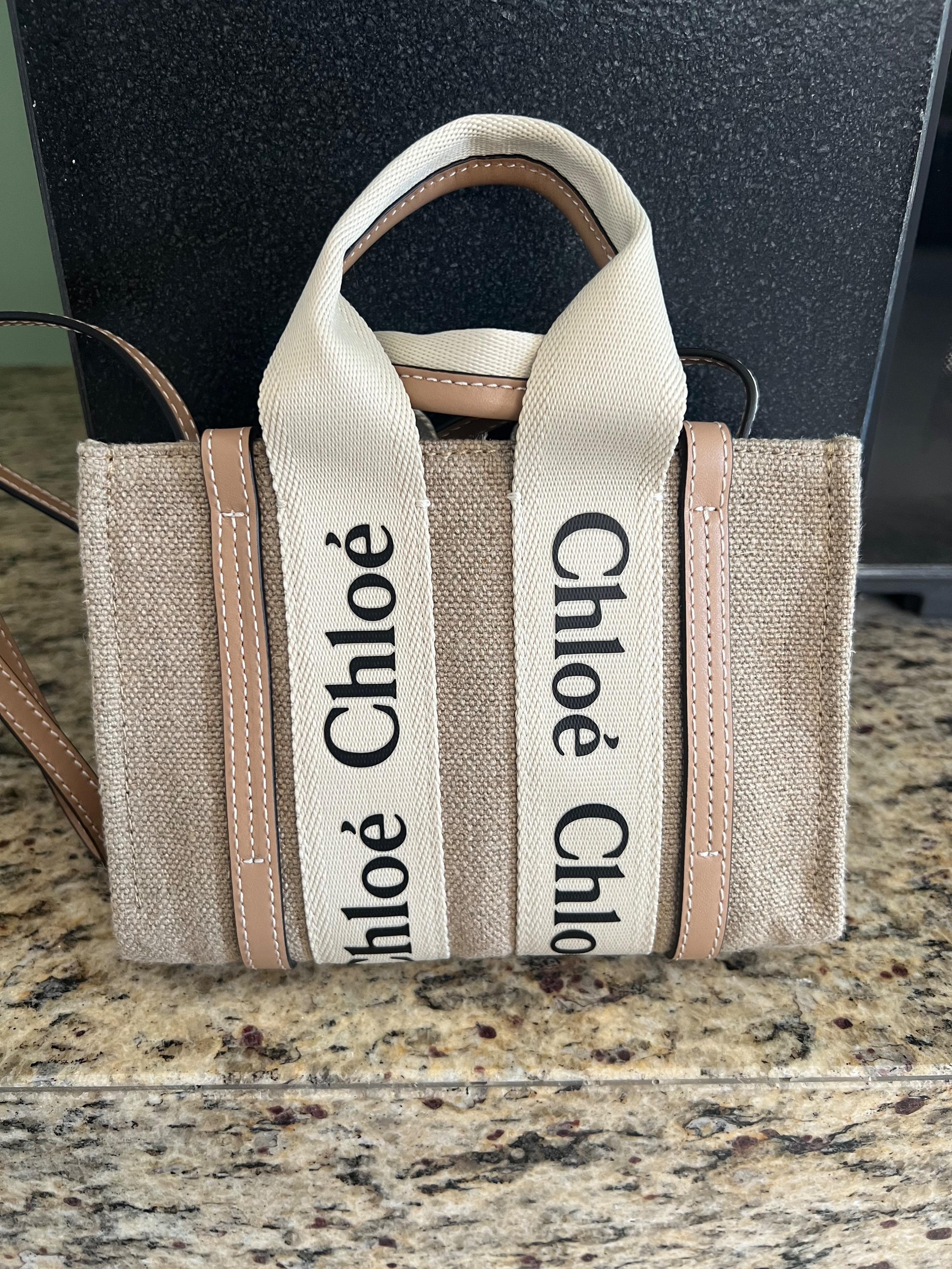 Beige Mini Woody Bag