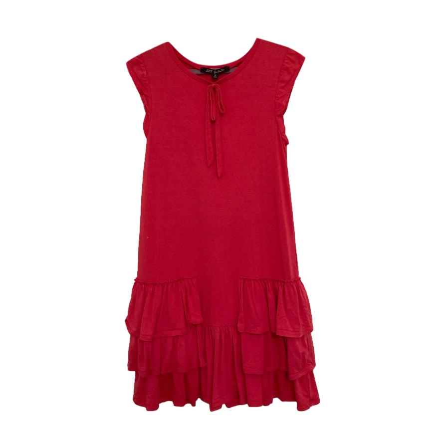 LIli Gaufrette Pink Frilled Dress