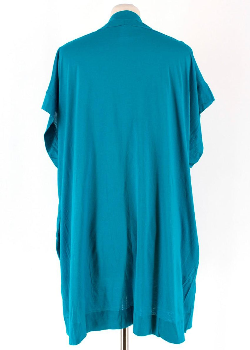 Eres Turquoise Oversize T-Shirt