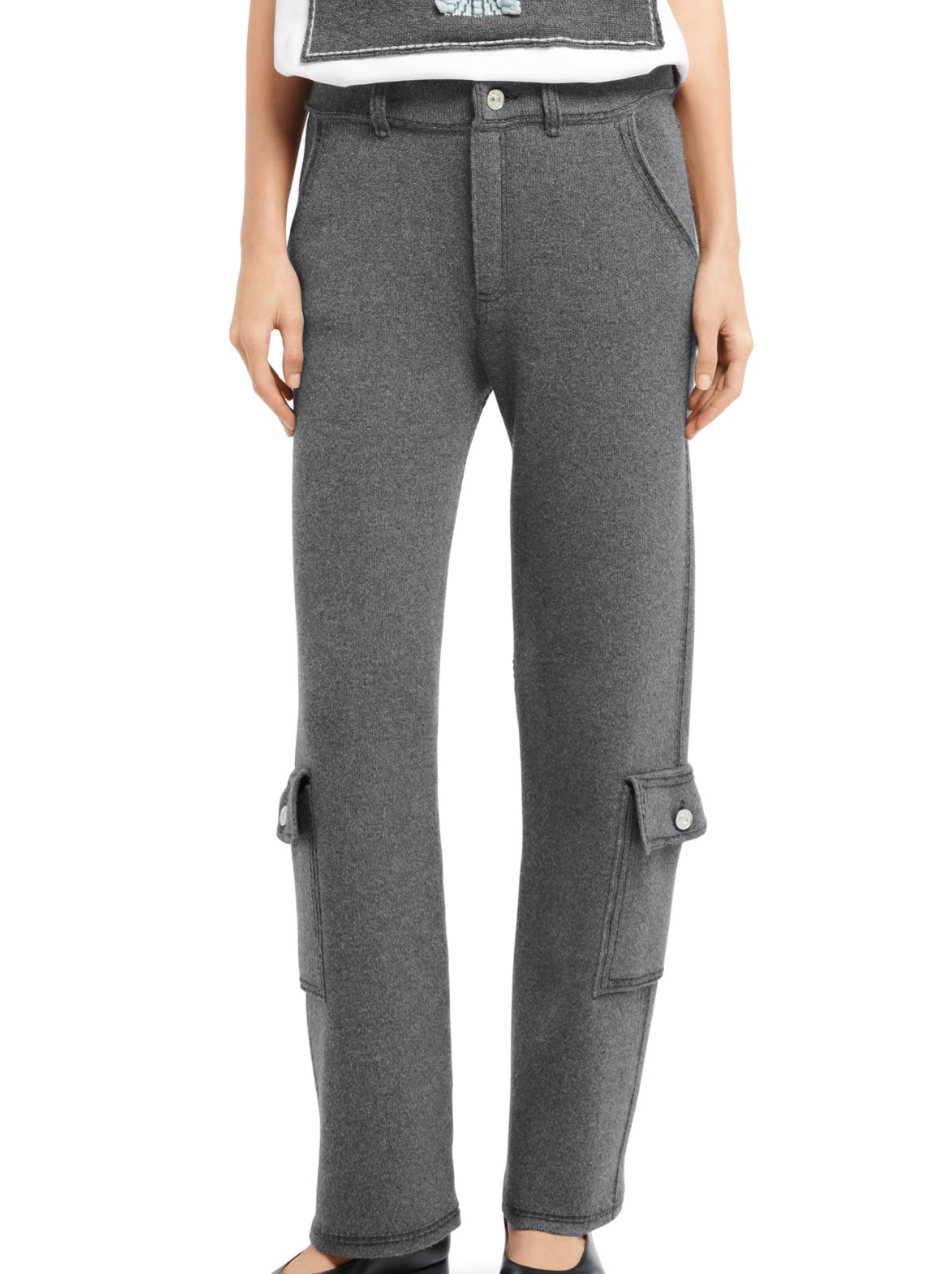 Barrie knitted Cargo Trousers