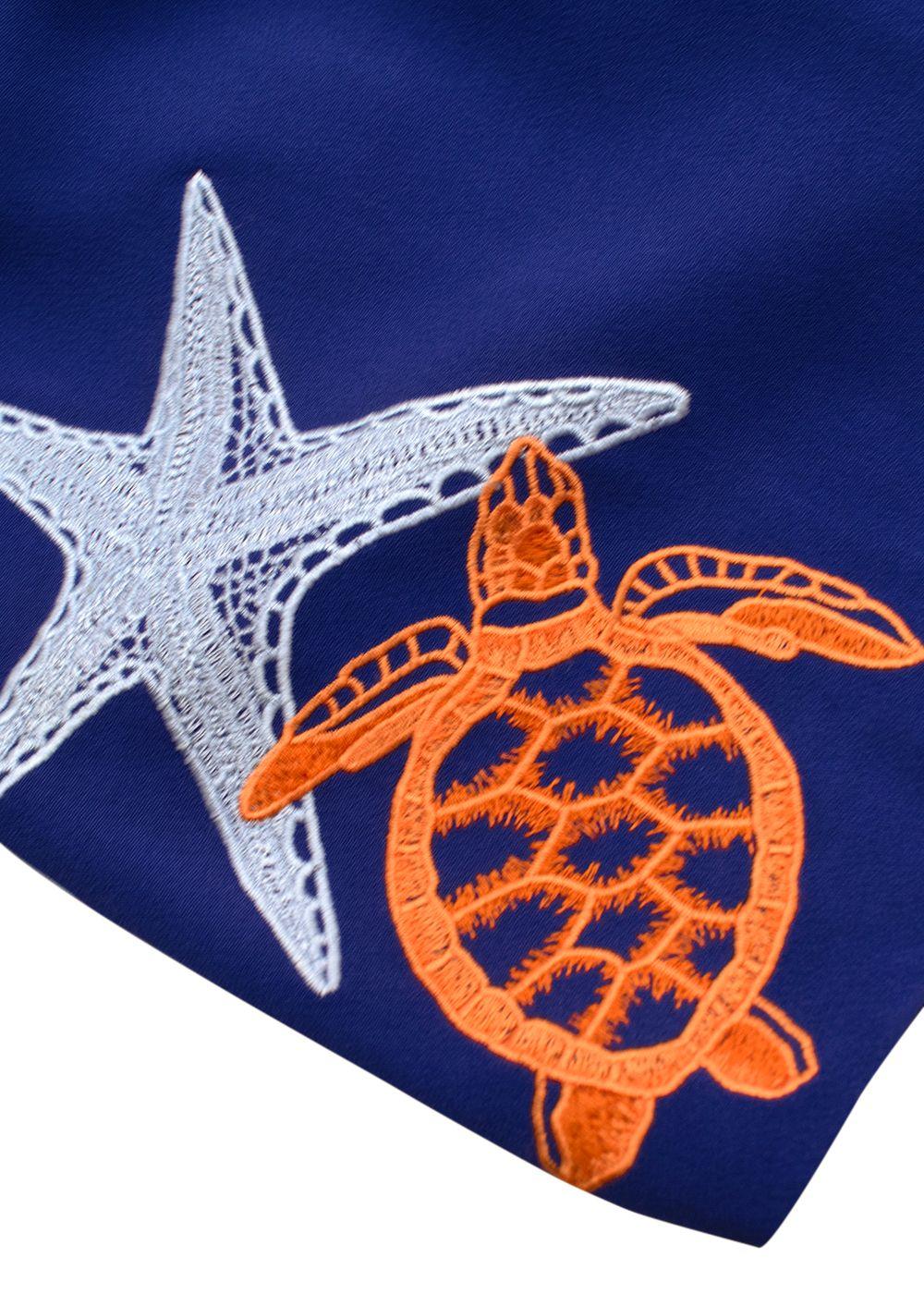 Emilio Pucci Blue Sea Life Shorts