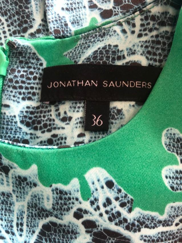 Jonathan Saunders clarissa lace-print dress