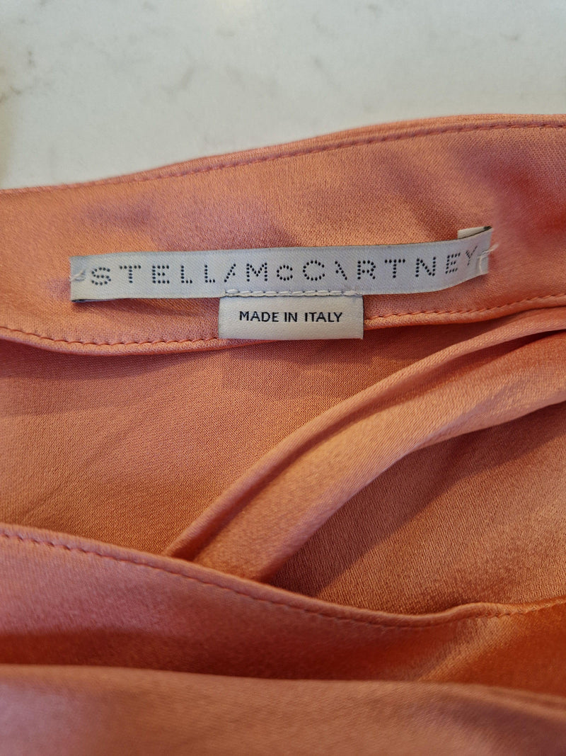 Stella McCartney One Shoulder Gown in Martini Pink