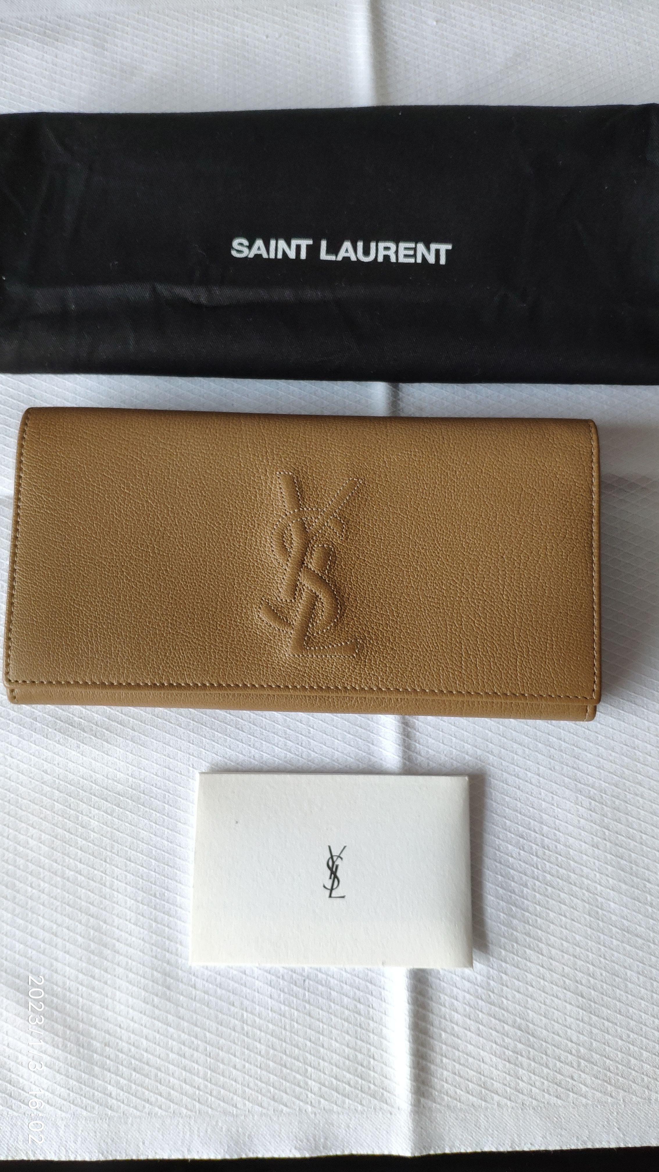 Tan Grained Leather Wallet